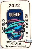 Значок Чемпионат Мира по хоккею 2022 (Финляндия) 330.00 р.
